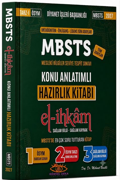 2027 Yedibeyza Mbsts El İhkam Hazırlık Kitabı Doç. Dr. Mehmet Ümitli