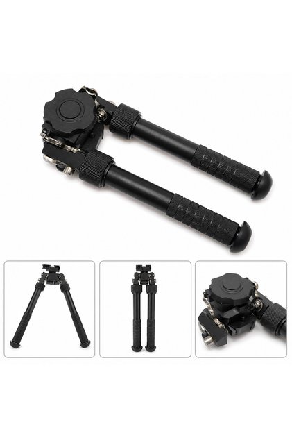 Foldable Steel Bipod – 22mm Picatinny/Weaver Compatible