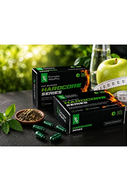 Adipo Extreme Hard.core Series Fat Burner Appetite Control 30 Yeşil Kapsül