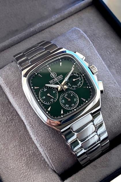 Men's Wristwatch 2 Years Warranty Steel Band Boxed Waterproof