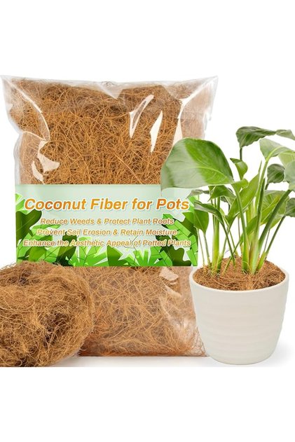 Jfadge Plant Long Fiber Coconut Coir Natural Organic Coconut Coir Silk for Birds Nesting Material
