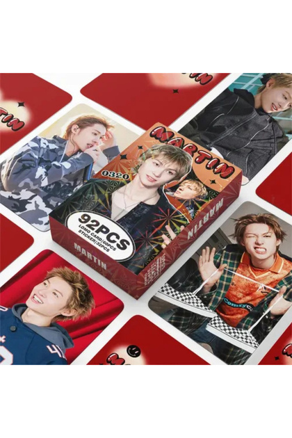 CORTIS '' Martin '' Çift Yön Baskılı Lomo Card Seti (60 Pcs)