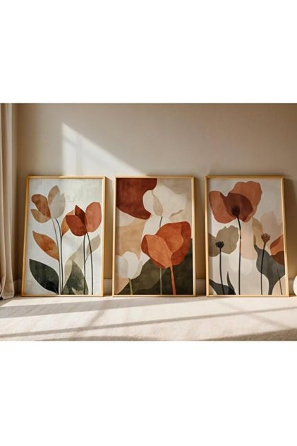 Signtouch Salon Framed Wall Art Set of 3 30x40 cm