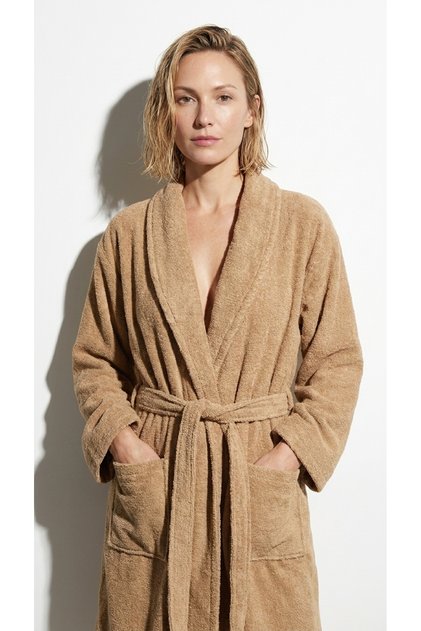 Silver Soft Unisex Şalyaka Bornoz