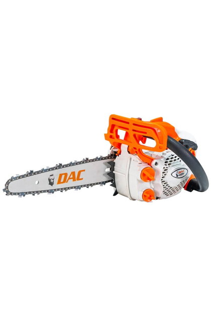 Motoferastrau DAC 201RS, drujba cu lant pe benzina, putere 1.5 CP, 25.4 cm3, motor Tez, lungime sina 30 cm, lant 3/8 1.3 PM, rezervor combustibil 190 ml