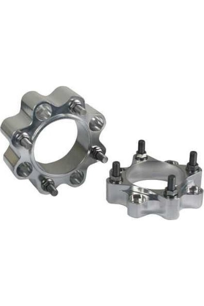 DISTANTIERE ROTI ATV 4/110 45mm SILVER - CFMOTO / LINHAI LANDFORCE / YAMAHA / SUZUKI / TGB (PREZON M10x1.25) -