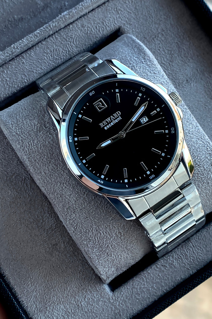 Original Men's Wristwatch Waterproof Steel Band Gift with Box