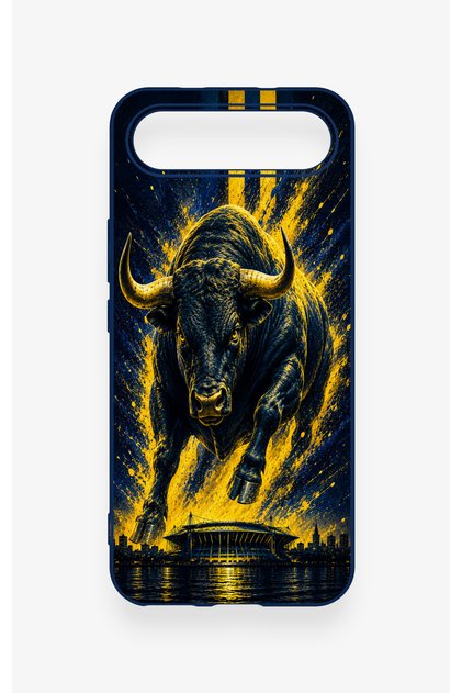 Tecno Spark Slim Compatible Kadiköy Bull Patterned Silicone Case