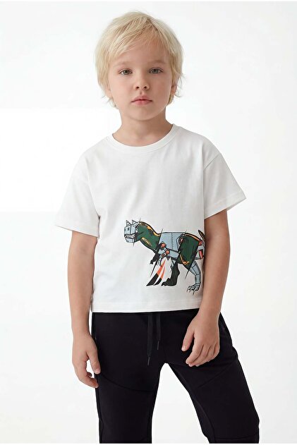 Boy's Printed Oversize T-Shirt