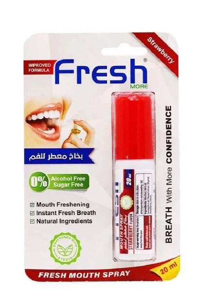 More Mouth Spray Card Strawberry 20ml