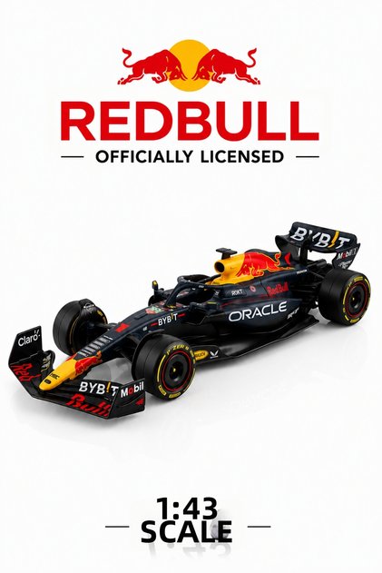 Red Bull Racing F1 Rb19 1:43 Officially Licensed Diecast Collectible Model Car