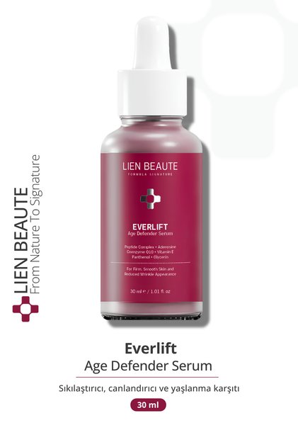 Everlift Anti-Aging and Wrinkle Firming Plumping Revitalizing Support Serum Peptide Coenzyme Adenosine
