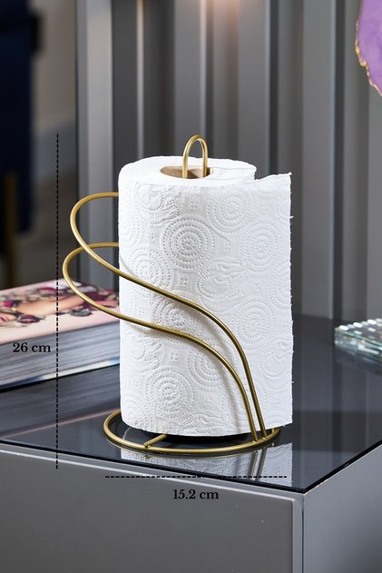 Matte Gold Swan Paper Towel Holder Roll Towel Holder Napkin Holder Kitchen Bathroom Stainless Metal