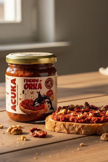 Acuka - Kuru Domatesli & Cevizli 190gr