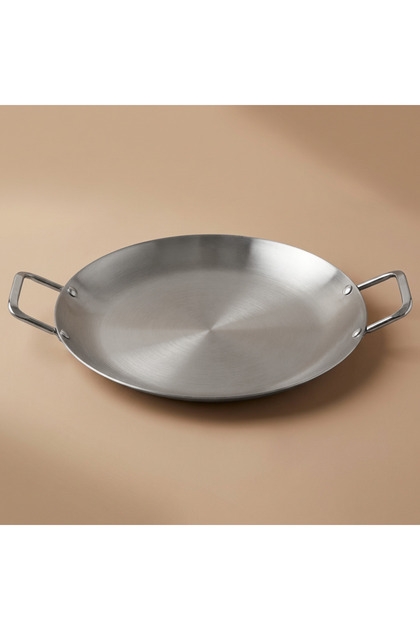 Al Saif Gallery Steel Roasting Pan, 32 cm - Silver