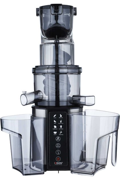 Slow Juicer 3×1 ZZJ824L, Grater & Ice Cream Maker, 200W, 1L - Black