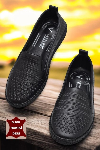 7232 Full Orthopedic Sole Daily Genuine Leather Women's Shoes Women's Ballerina Shoes