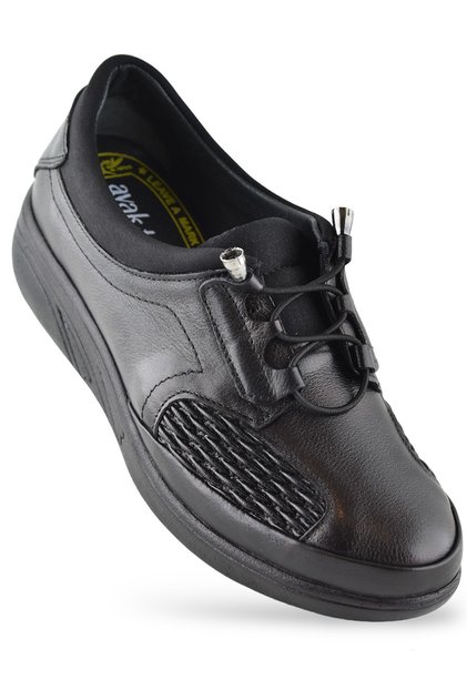 4204 Full Orthopedic Sole Daily Genuine Leather Women's Shoe Mother's Shoe