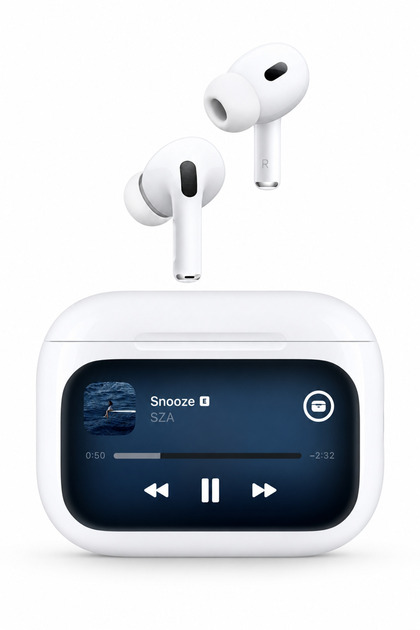 Oyunlu Dokunmatik Ekranlı Bluetooth Kablosuz Kulaklık ANC Gürültü Engelleme Modlu Şarj Kutulu