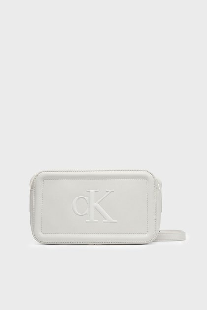 Bold CK Kamera Kadın Beyaz Çapraz Çanta LV04F3220G-4LX