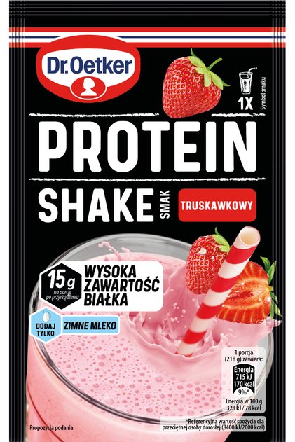 Protein Shake gust capsuni 18 g