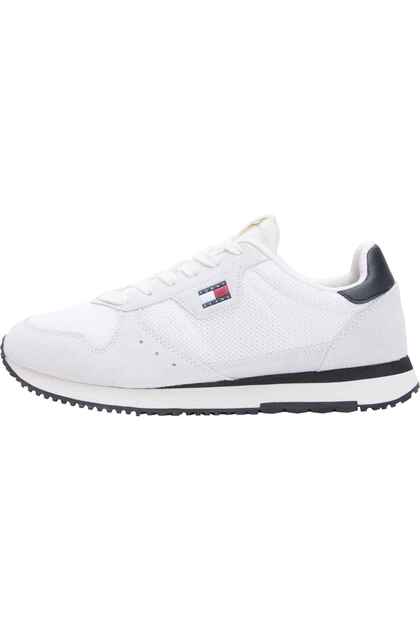 Erkek Marka Logolu Günlük Kullanıma Uygun Beyaz Sneaker