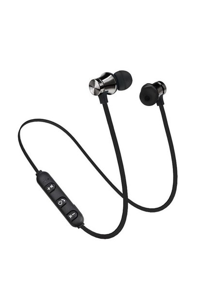 Black Magnetic Wireless Bluetooth Earphone XT11 Music Headset Phone Neckband Sport Earbuds Earphone
