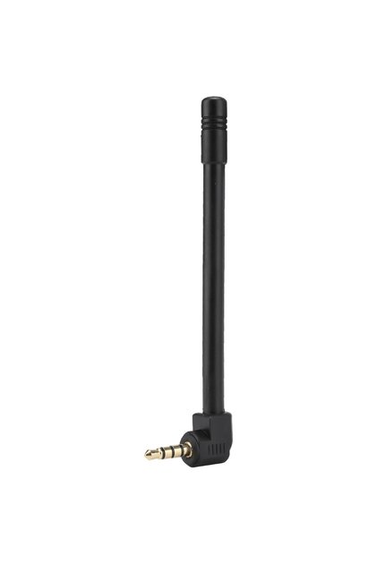 black 3.5mm External Antenna Mini Speaker 3.5mm FM Radio Outdoor Speaker Portable External Antenna