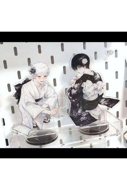 set The Summer Hikaru Died Yoshiki Tsujinaka Figure Acrylic Stands Anime Desktop Decoration Ornament