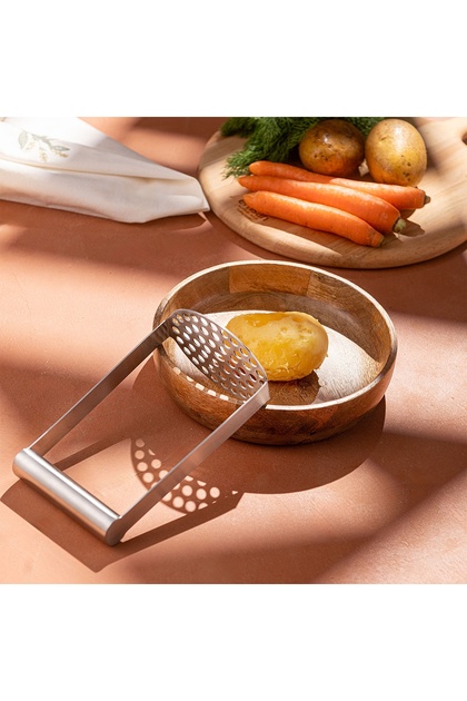 Rustic Steel Potato Masher