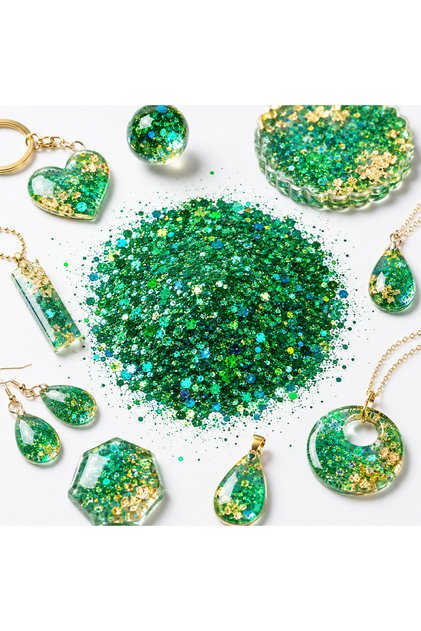 Chunky Glitter 4gr Holografik Epoksi Reçine Tırnak Makyaj Glitter CG6