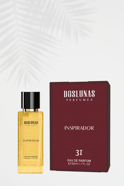 دوس لوناس عطر إنسبيرادور 31 أو دو بارفان مزيج غني من التوابل الشرقية الدافئة ونفحات خشبية عميقة رجالي 50 مل