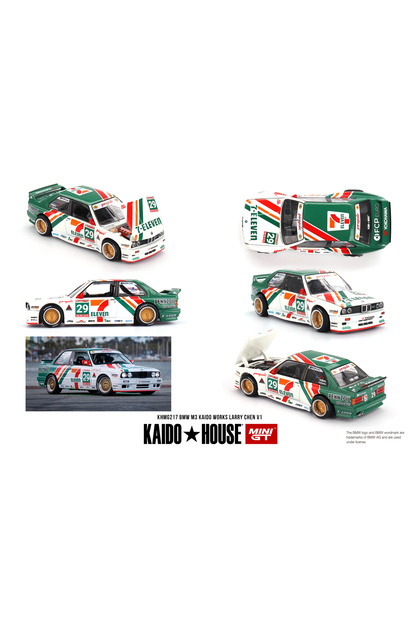Kaido House MiniGT 217 SevenEleven BMW M3 E30