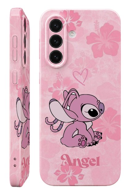Samsung A15 Angel Protect Slim Glossy Full Covering Print Phone Case with Camera Protection