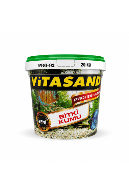 Pro-92 2mm Kırmızı Akvaryum Ve Bitki Kumu Bitki Toprağı 20 Kg