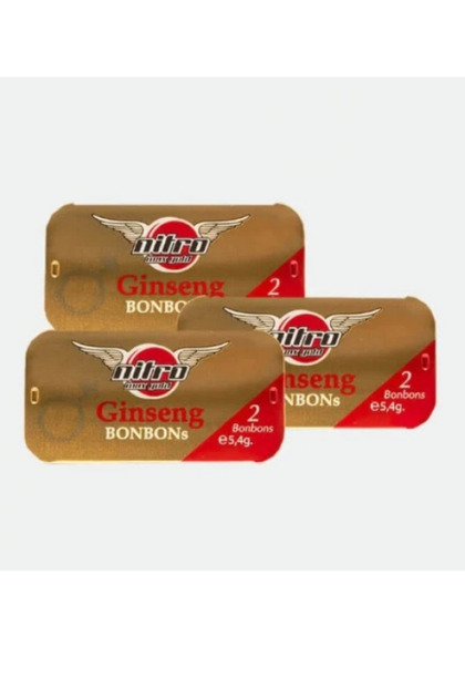 Nitros Max Gold Bonbon 3 Tin Box 6 Pieces