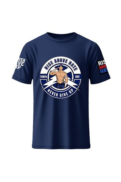 John Cena Uc Me Never Give up Printed Cotton T-Shirt