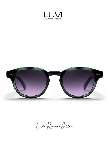 نظارات شمسية LUVI Aurel Green UV400 - اختر العدسة المفضلة لديك