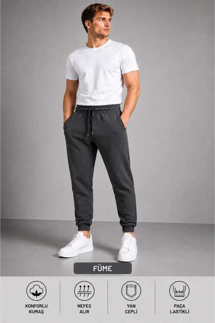 Berlin Men's Sweatpants - Comfortable Loose Sweatpants with Pockets