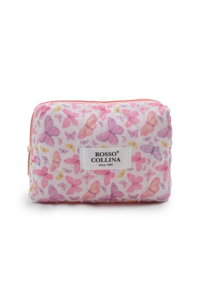Patterned Makeup Bag – Zippered