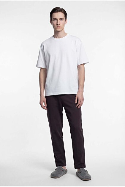 Erkek Basic Beli Lastikli Pijama Altı