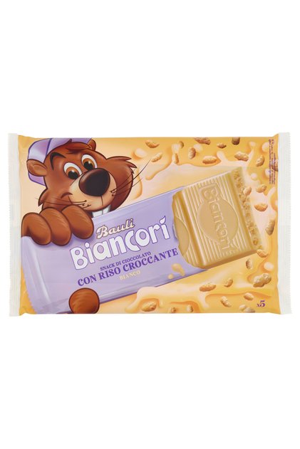 Biancorì Ciocolată albă și gustări cu orez