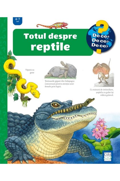 Totul despre reptile - Patricia Mennen