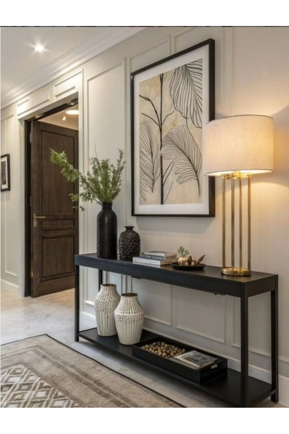 Abstract Painting Inspired by Nature, Combining Flowing Botanical Lines with a Serene Background in Warm Beige Tones, Creating a Sense of Luxury and Tranquility in the Space.