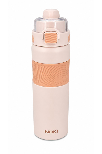 Stainless Steel Çelik Termos 790 ML Lifestyle T-0142 Çift Ağızlıklı Çelik Matara 790ml