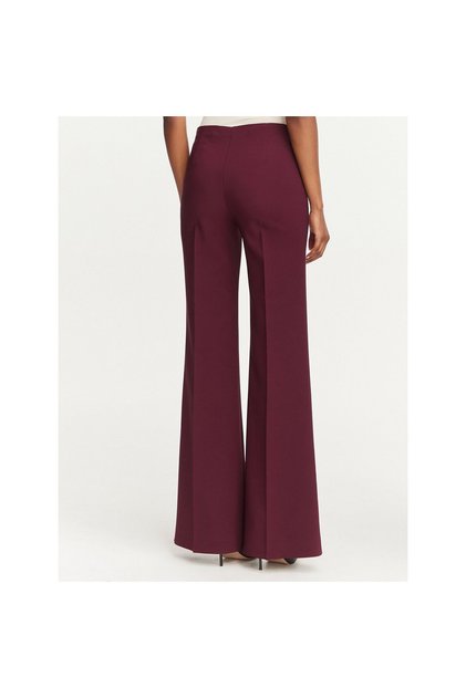 Pantaloni de damă din material textil CFC0130141003 Bordeaux