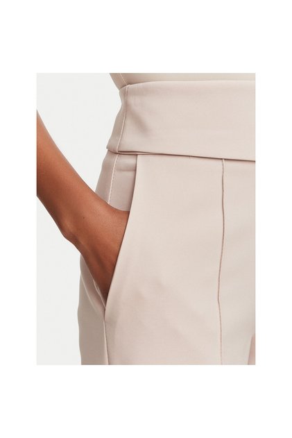 Pantaloni de damă din material textil CFC0130433003 Bej