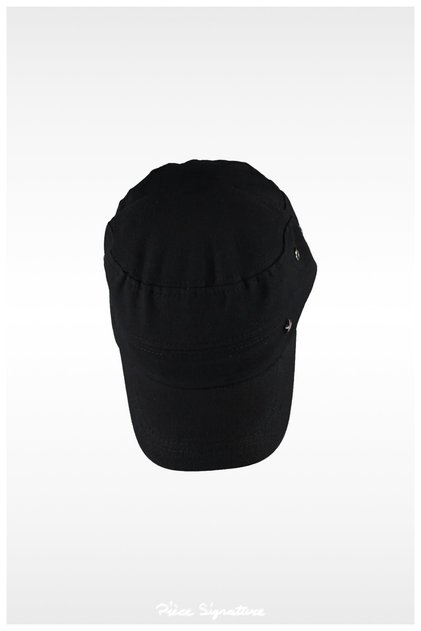 Quality Vintage Military Style Metal Star Hat (Unisex) (Rear Adjustable)