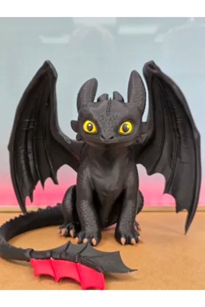 Ejderhanı Nasıl Eğitirsin Toothless Dişsiz 21 cm Karakter Figürü