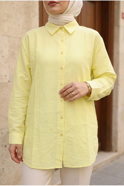 Women's Loose Fit Hijab Shirt Tunic
